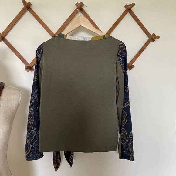 Anthropologie | Tiny Mixed Print Blouse - Picture 9 of 10